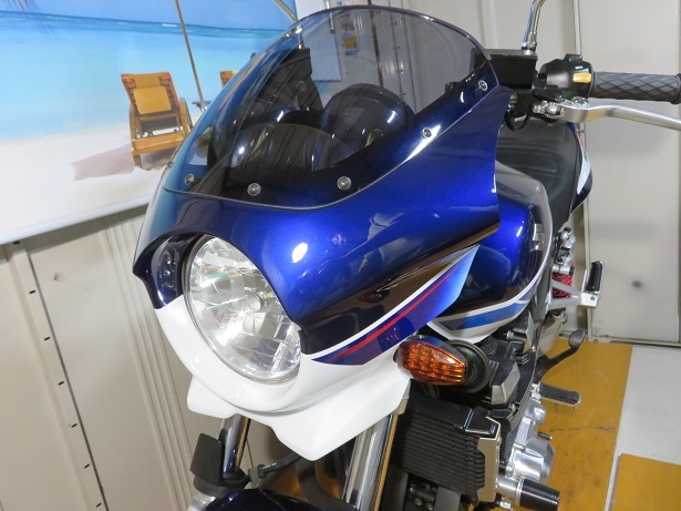 ★★★新同美品！GSX1400用ビキニカウル　K7カラー：MOTO ZOOM:モトズーム 販売価格：￥48，400(税込)　送料無料！★★★