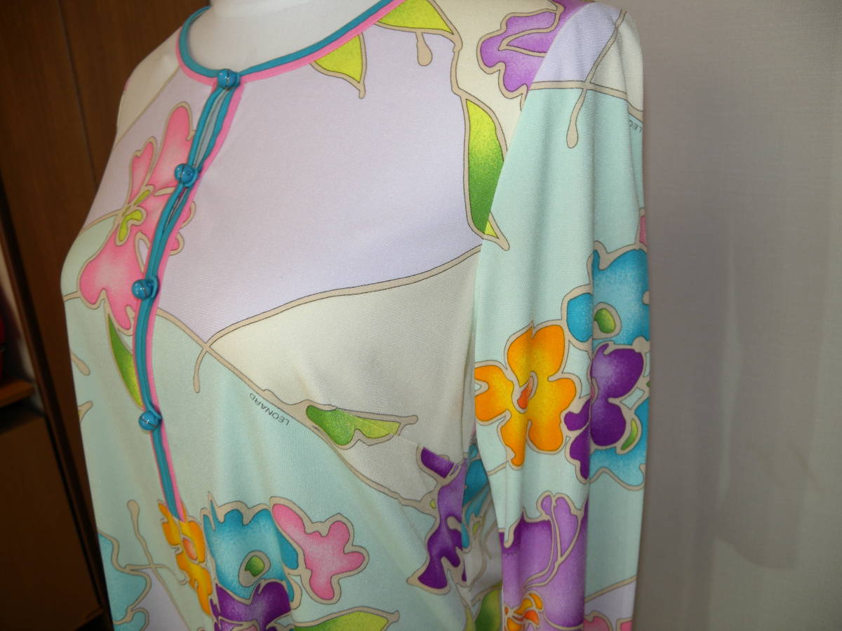 LEONARD FASHON レオナール L カンカン チュニック