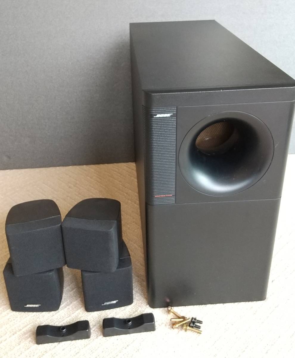 BOSE AM-5Ⅲ アクースティマスウーファーとサテライトスピーカーを