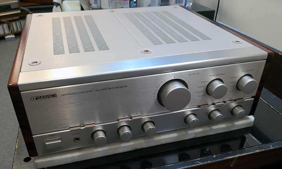 SANSUI 山水 サンスイ ステレオプリメインアンプ AU-α607 MOS PREMIUM