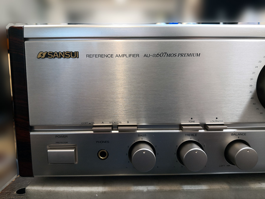 SANSUI 山水 サンスイ ステレオプリメインアンプ AU-α607 MOS PREMIUM