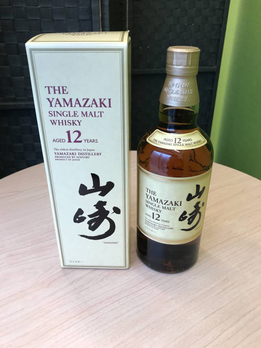 酒 サントリー シングルモルト ウイスキー 山崎 12年 700ml