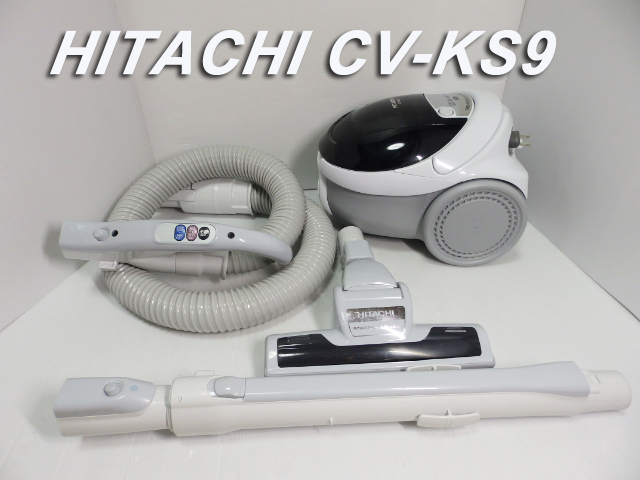 7j0404）HITACHI 日立 掃除機 CV-KS9 紙パック式 2018年製