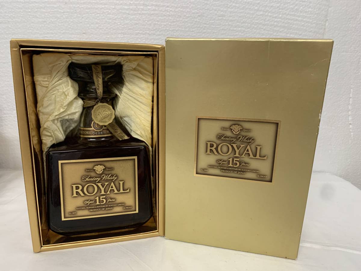 古酒 ジャパニーズウイスキー】SUNTORY サントリーウイスキーローヤル