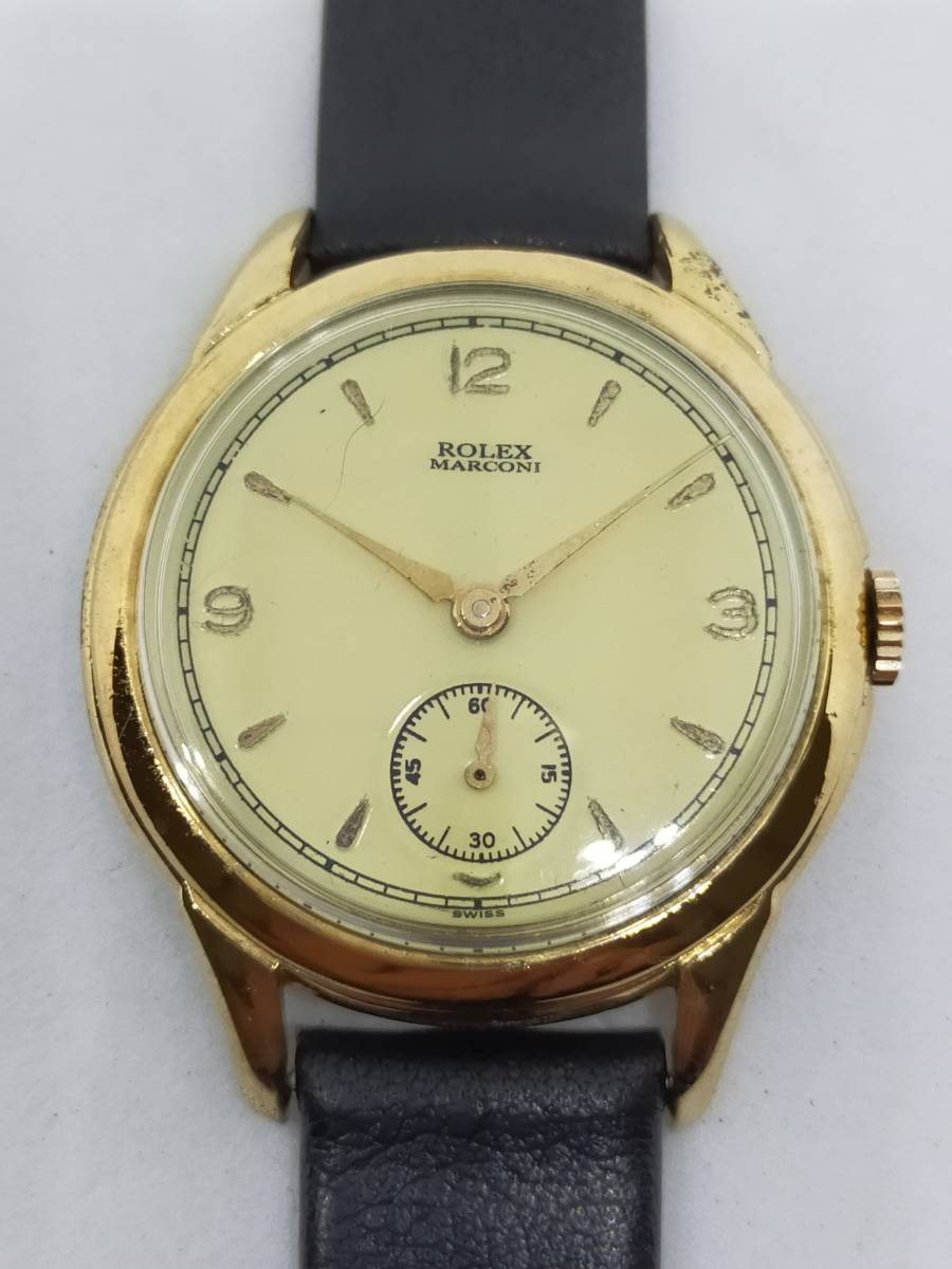 中古】ROLEX ロレックス プレシジョン・レディース K9 9金ゴールド