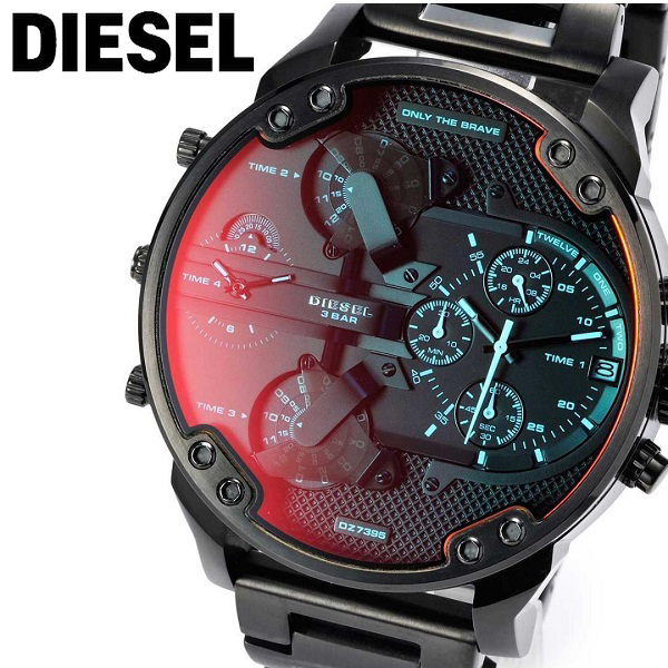1円】【新品正規品】ディーゼルDIESELメンズ多針アナログ表示クロノ 