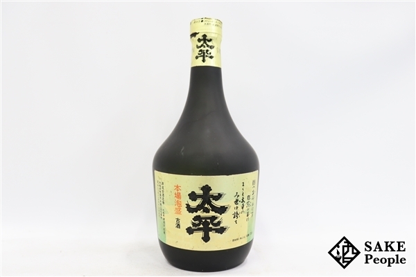 ☆注目! 琉球泡盛 古酒太平 720ml 40度 津波古酒造場 沖縄県 泡盛