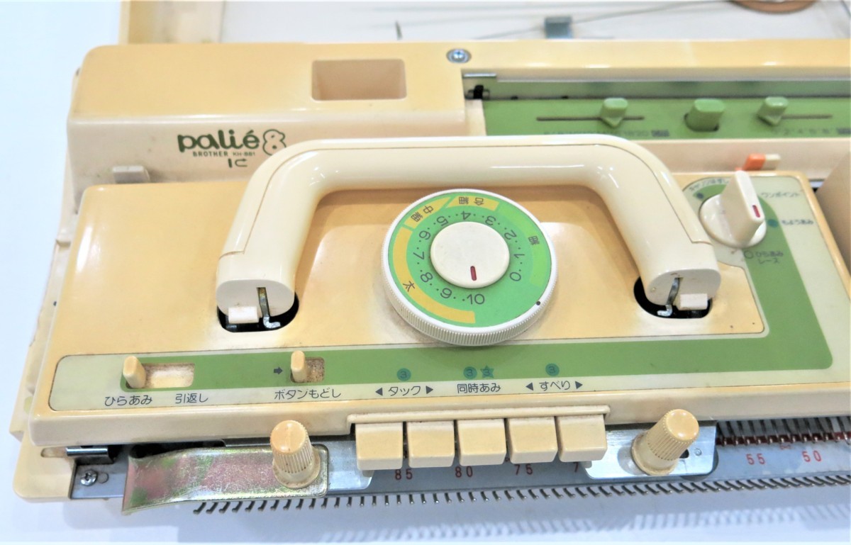 BROTHER ブラザー 編み機 KH-881 Palie 8 パリエ ハンドメイド ハンド