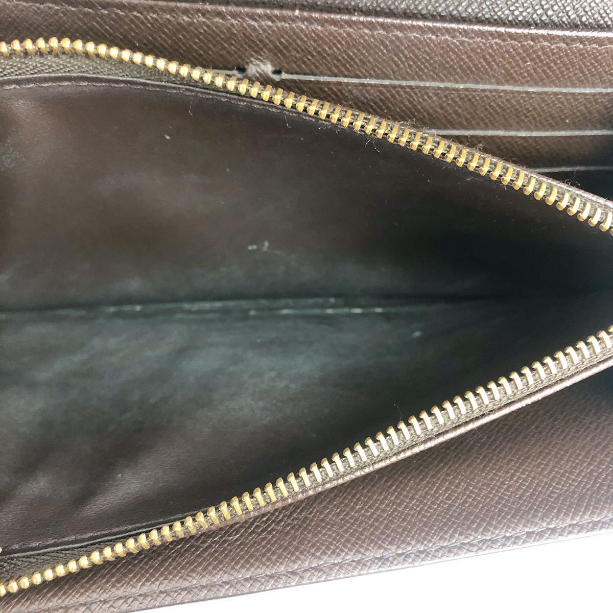 BT217 LOUIS VUITTON ルイ ヴィトン ダミエ ポルトフォイユ・サラ 2つ折ファスナー長財布 箱袋付 中古 Louis Vuitton LOUIS BTS、ルイ・ヴィトンの2021年秋冬メンズ・ファッションショーに VUITTONルイヴィトン『モノグラム レディース