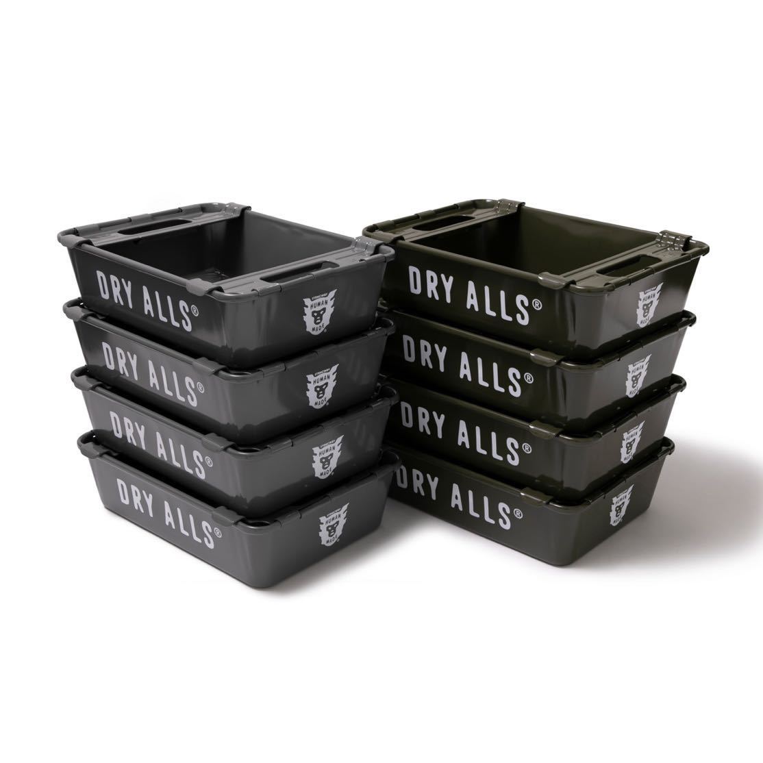 即発送可！新品未使用！Human Made STEEL STACKING BOX 4P SET OLIVE 