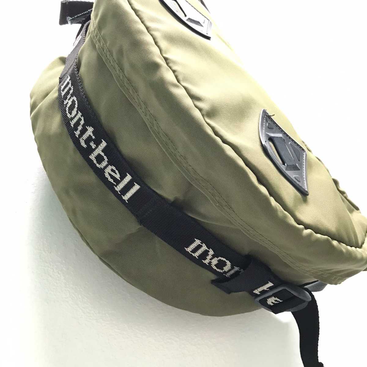 ○モンベル ウエストバック グリーン mont-bell メンズ 90s ビンテージ 
