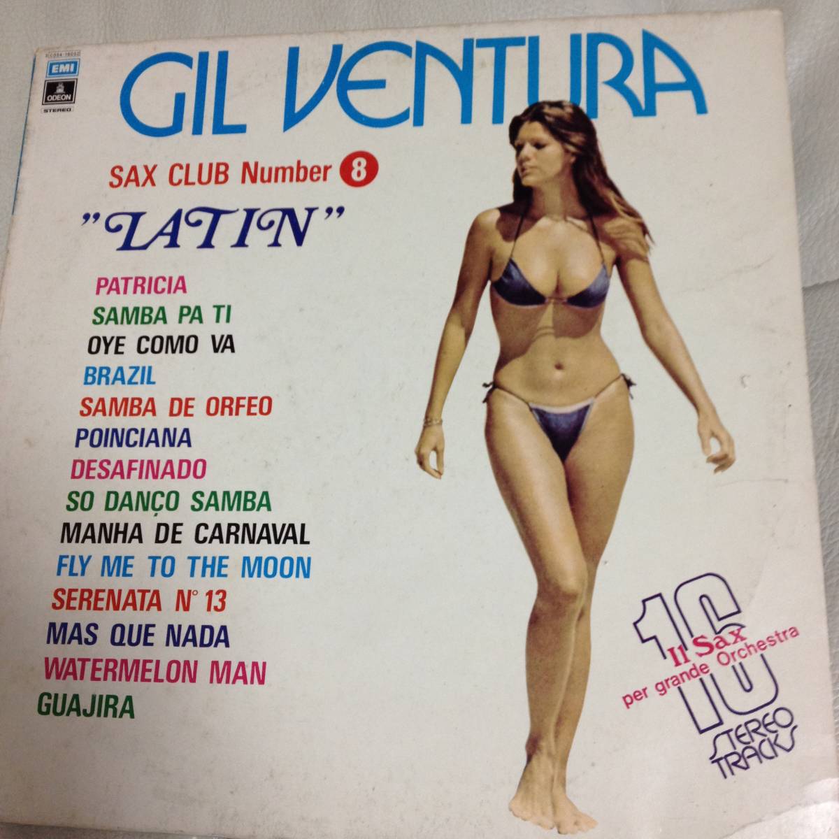 ☆ - Gil Ventura Sax Club Number LP レコード Latin 0 Dettagli dell