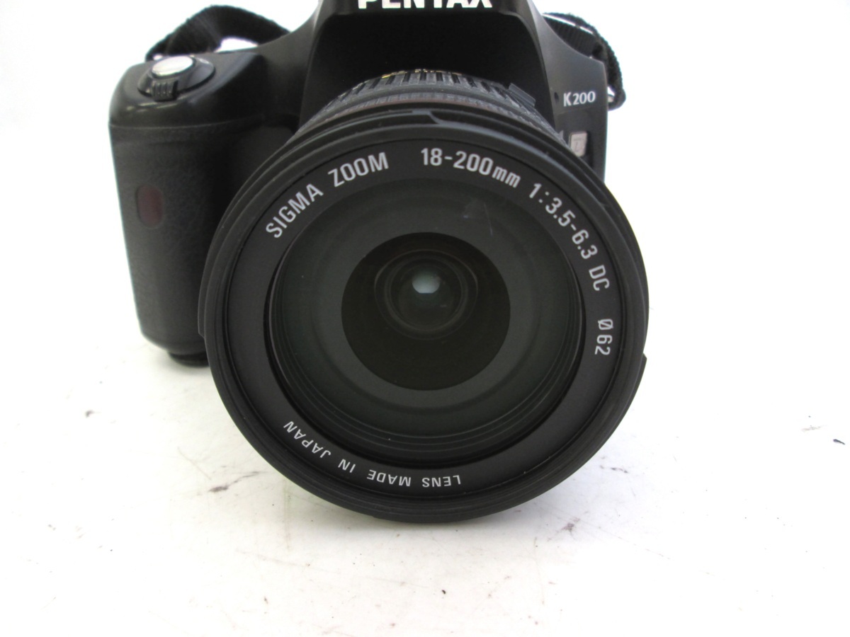 08 78-416016-16 [Y] PENTAX ペンタックス k200 デジタル 一眼レフ 
