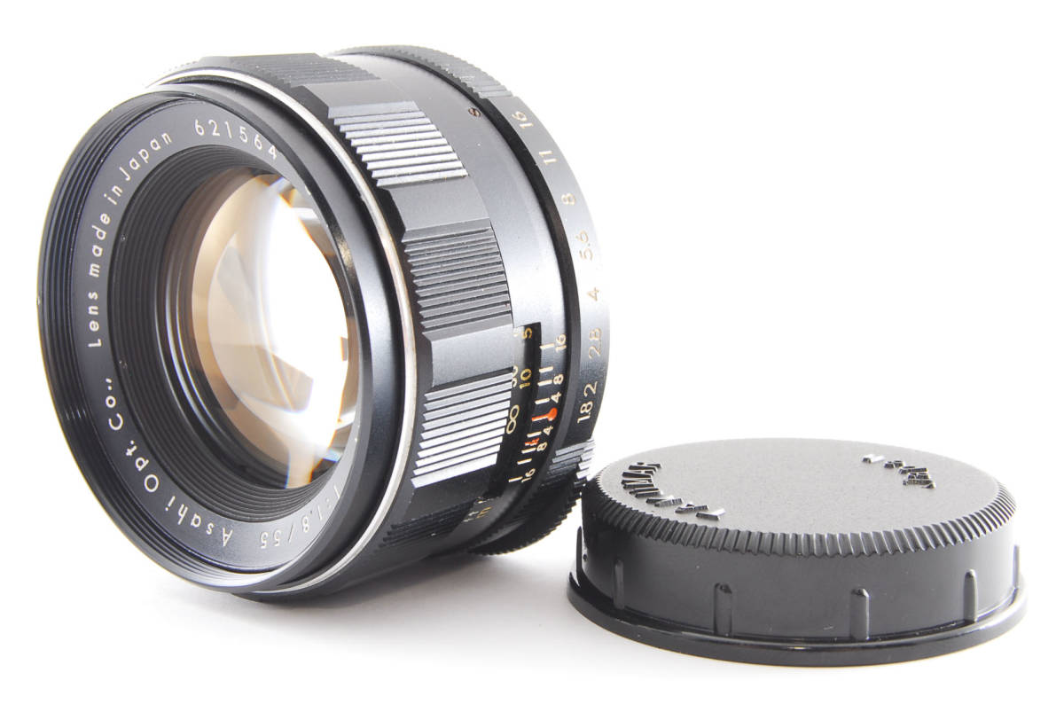 【美品】Super Takumar 55mm f1.8 初期型　m42マウント 定番，定番人気】 ☆極上美品☆PENTAX ペンタックス super takumar