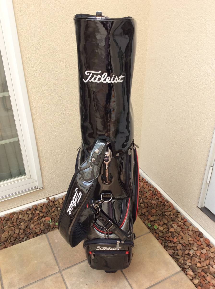タイトリスト キャディバッグ 9.5型 ブラック タイトリスト キャディ