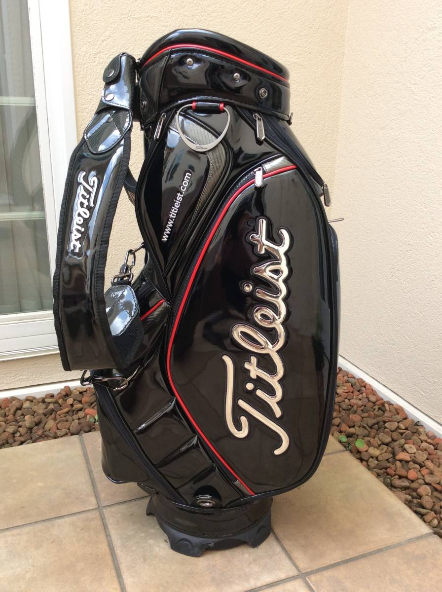 タイトリスト キャディバッグ 9.5型 ブラック タイトリスト キャディ