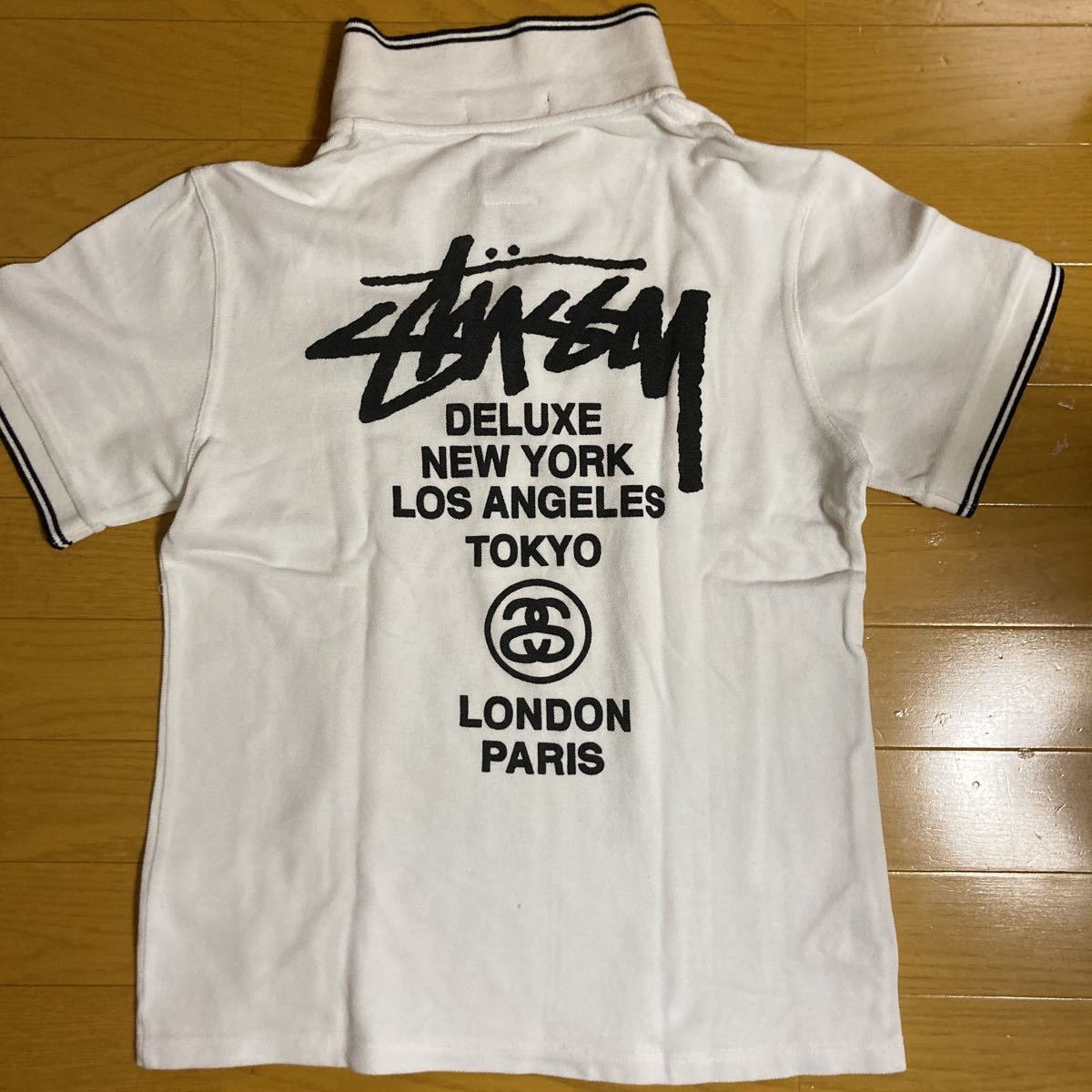 ステューシー フレッドペリー 52 ポロシャツ コラボ SM7053 白 レア 楽天市場】ステューシー STUSSY×FRED PERRY Perry 52 ポロシャツ 半袖