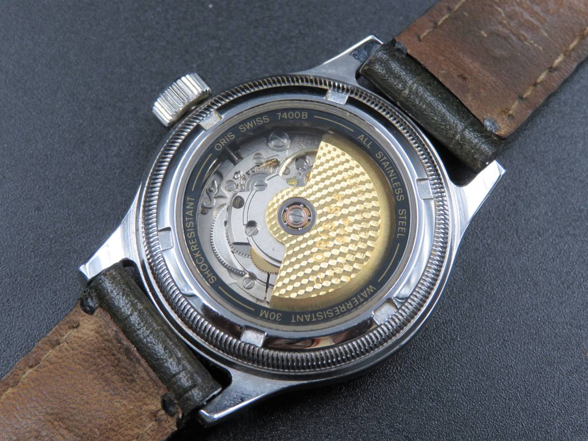 オリス 7400B ORIS - Yahoo!オークション ビッグクラウン 1円スタート 