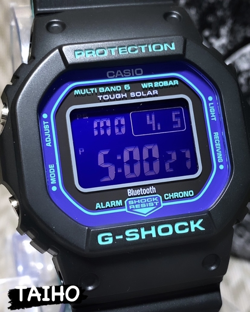 101546170☆1円～ カシオ CASIO G-SHOCK フルメタル GMW-B5000D-1JF 