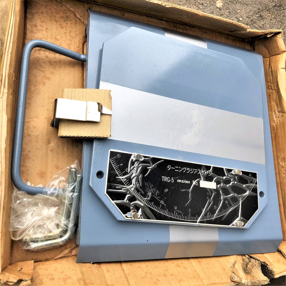 保管品/イヤサカ/ターニングラジアスゲージ/TRG-5/2個セット/測定器