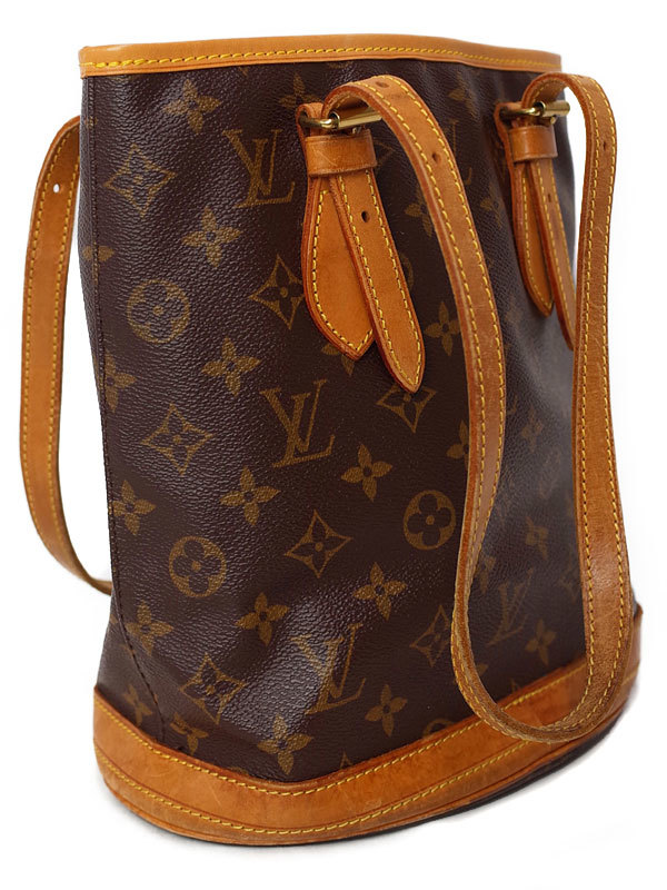 中古 【LOUIS VUITTON】【バケツ型バッグ】ルイヴィトン『モノグラム