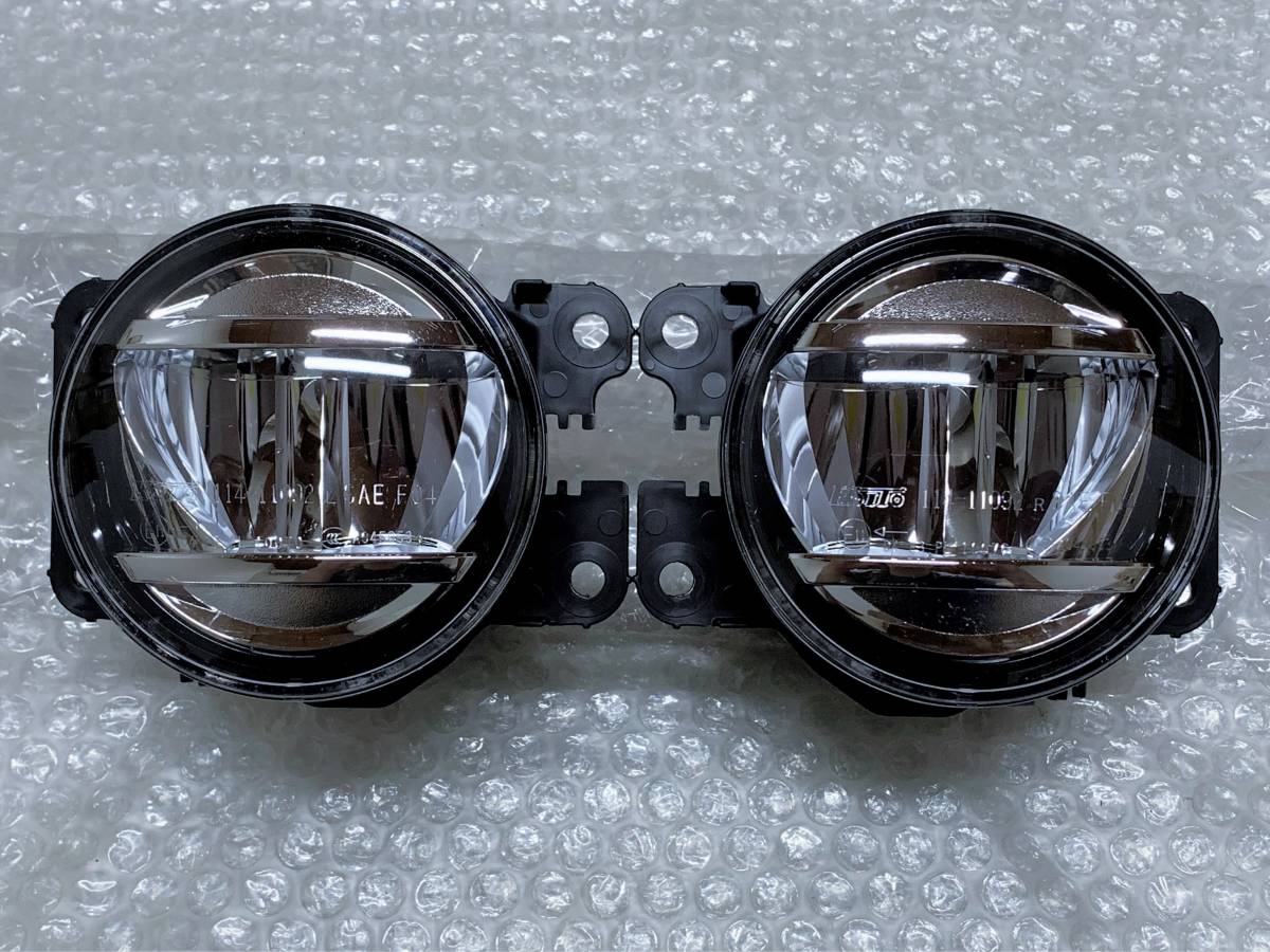新車外し♪ スズキ 純正 LED フォグ ランプ ライト レンズ アルト HA36 エブリィ DA17 64 ワゴンR MH55 34 ハスラー ジムニー イグニス ④