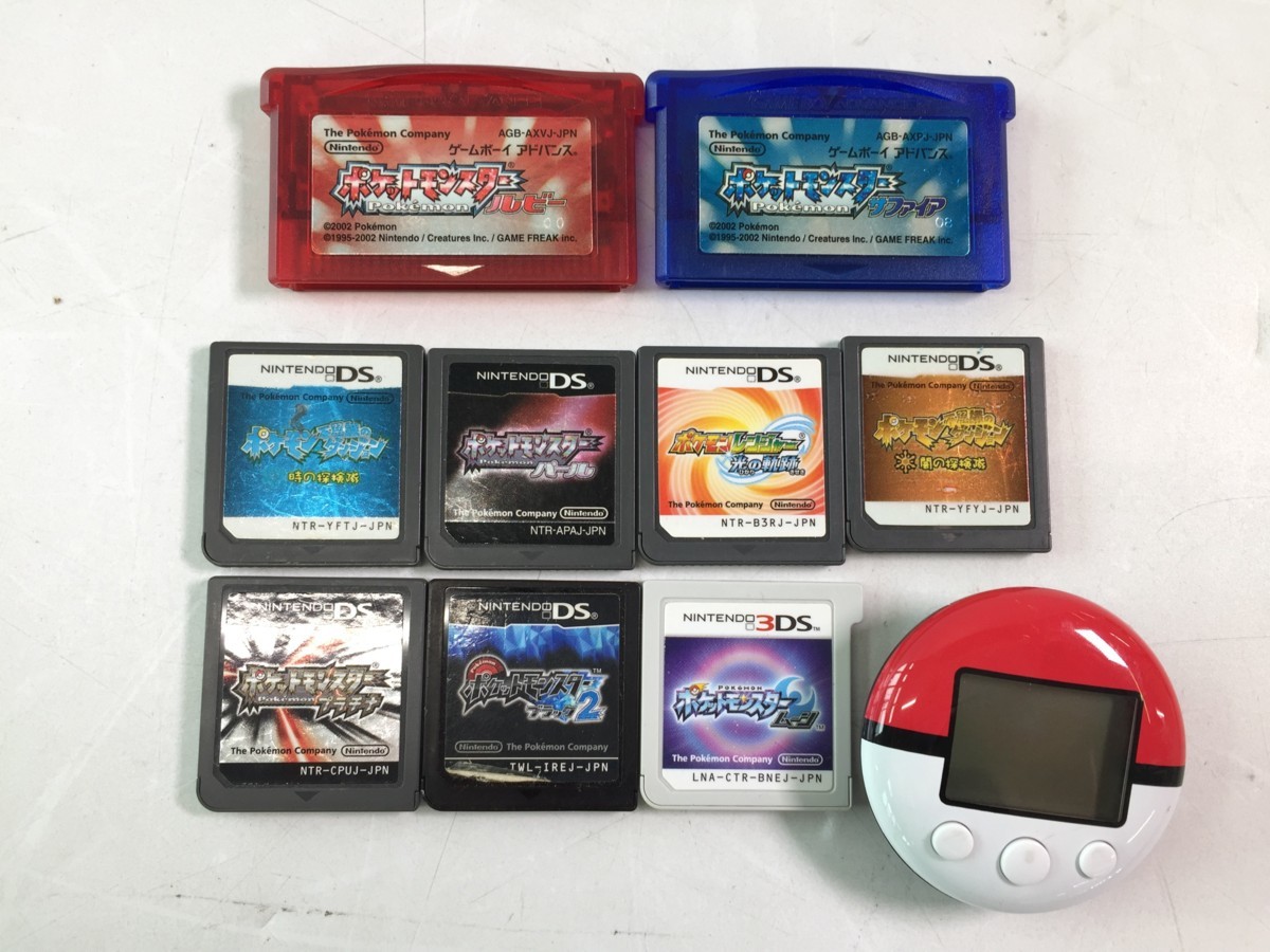 ♪△任天堂 ニンテンドーDS⁄GB⁄GBC ゲームソフト ポケモンシリーズ