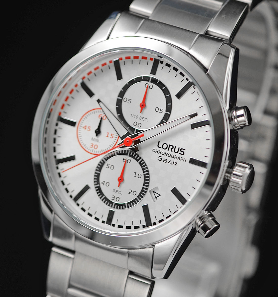 【稼働品】 セイコー LORUS クロノグラフA28 Lorus SEIKO セイコー - Watch セイコー⁄ 5気圧防水 メンズ クロノ