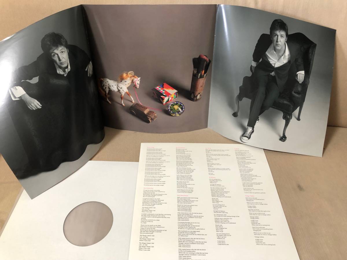 ☆極美品 UK盤LP ポール・マッカートニー MEMORY ALMOST 〜 【公式通販】