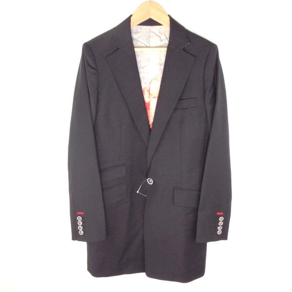 美品】Sov. ソブ ジャケット 1点 黒 38 ウール100％ AM733B1 