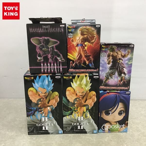 1円～ 未開封含 Q posket ドラゴンボール ランチ 組立式DX MAX MUSCLE