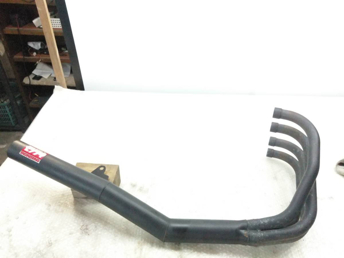 ゼファー400 モリワキ ショート菅 黒 JMCA有 （2）