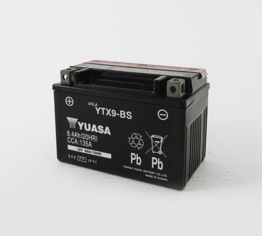 本物保証，大人気 《送料無料》YTX9-BS 台湾ユアサ バイクバッテリー 充電済み即使用可能 スペイシー スティード XJR400
