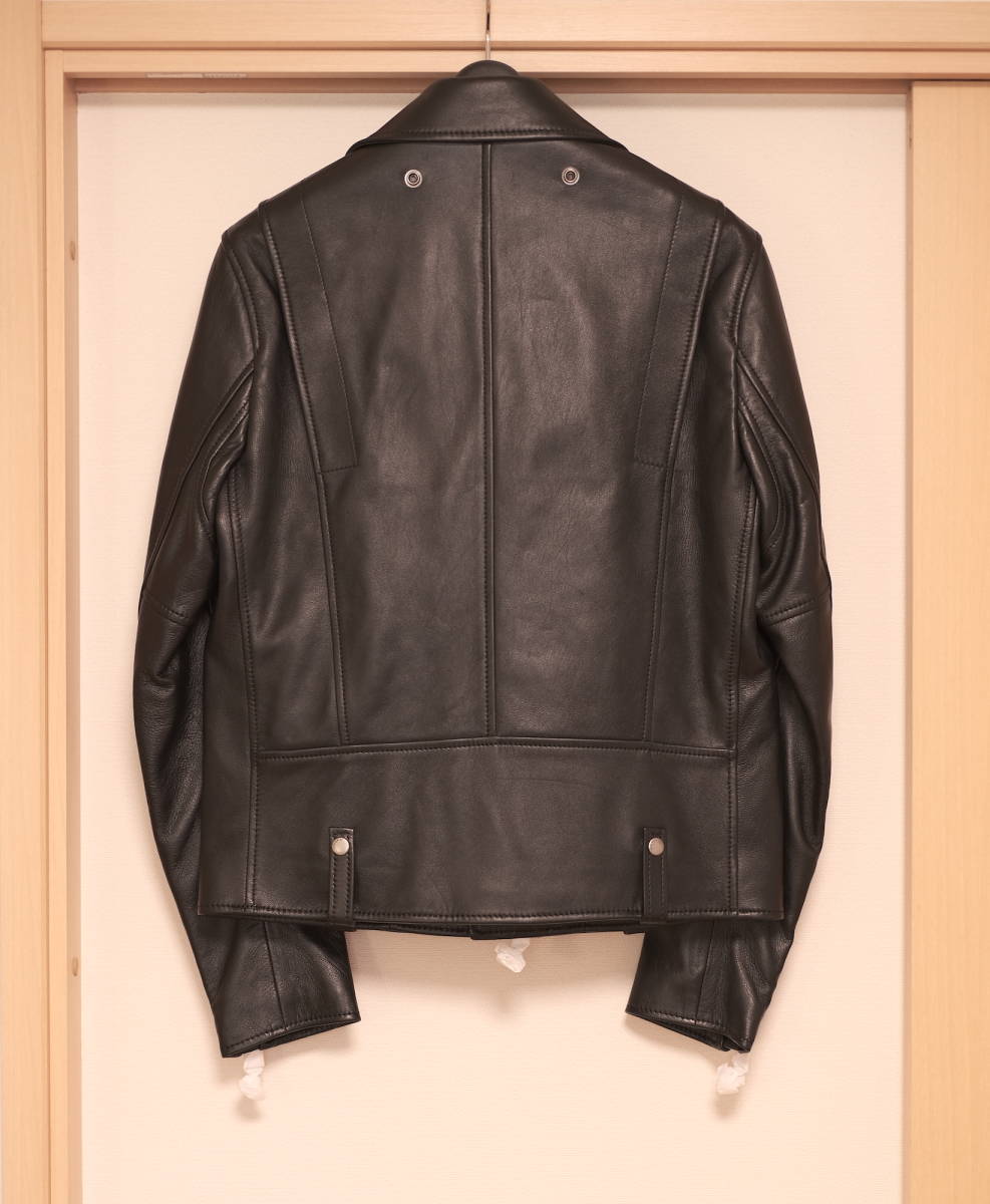 【新品】COACH コーチ_Leather Moto Jacket レザー モト ジャケット_メンズ/44サイズ COACH MOTO コーチ ダブルライダースジャケット&frasl;48&frasl;レザー&frasl;BLK&frasl;ICON JACKET&frasl;レザージャケット・ブルゾン&frasl;M 通販