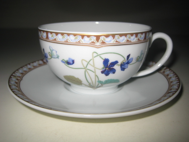 アビランド リモージュ アンペラトリス LIMOGES すみれ Haviland