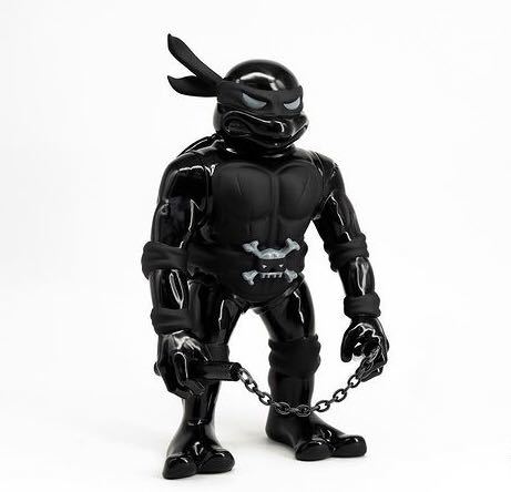新品未開封 TMNT x Unbox x RealxHead MIKEY (UNBOX IN BLACK EDITION