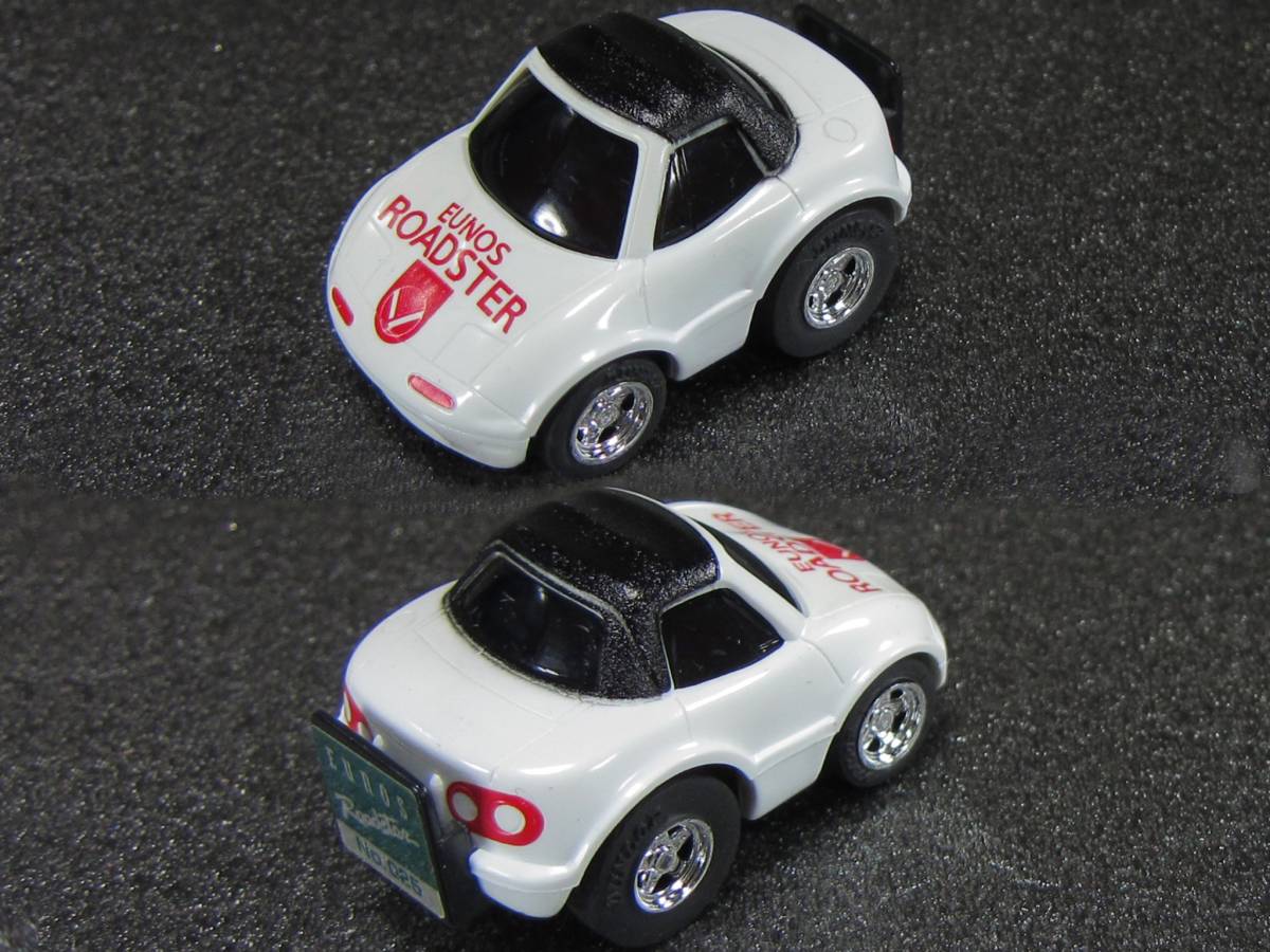 日本製 チョロＱ 初期HG No.25 ロードスター 初版限定カタログカラー仕様 白 テールランプ付 希少