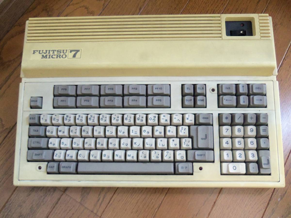 FUJITSU MICRO 7 MB25010 富士通 レトロ パソコン