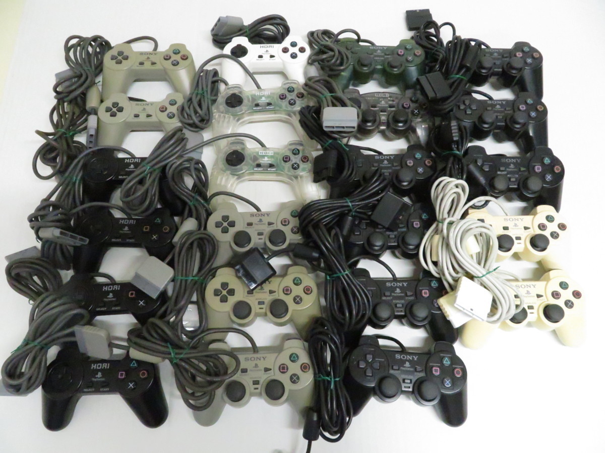 PS4 PS3 PS2 プレイステーション コントローラー 9個セット ジャンク 