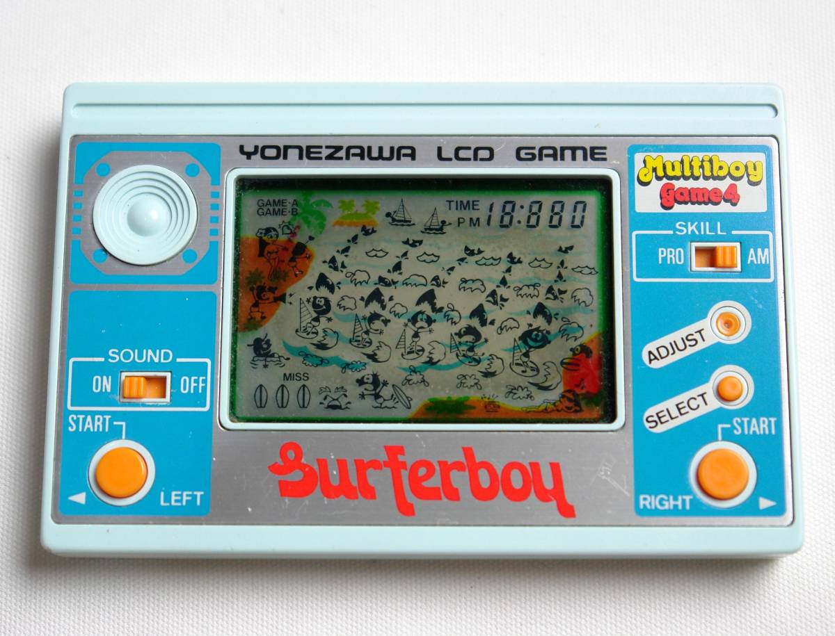 Yahoo!オークション サーファーボーイ - LCD GAME Multiboy game4