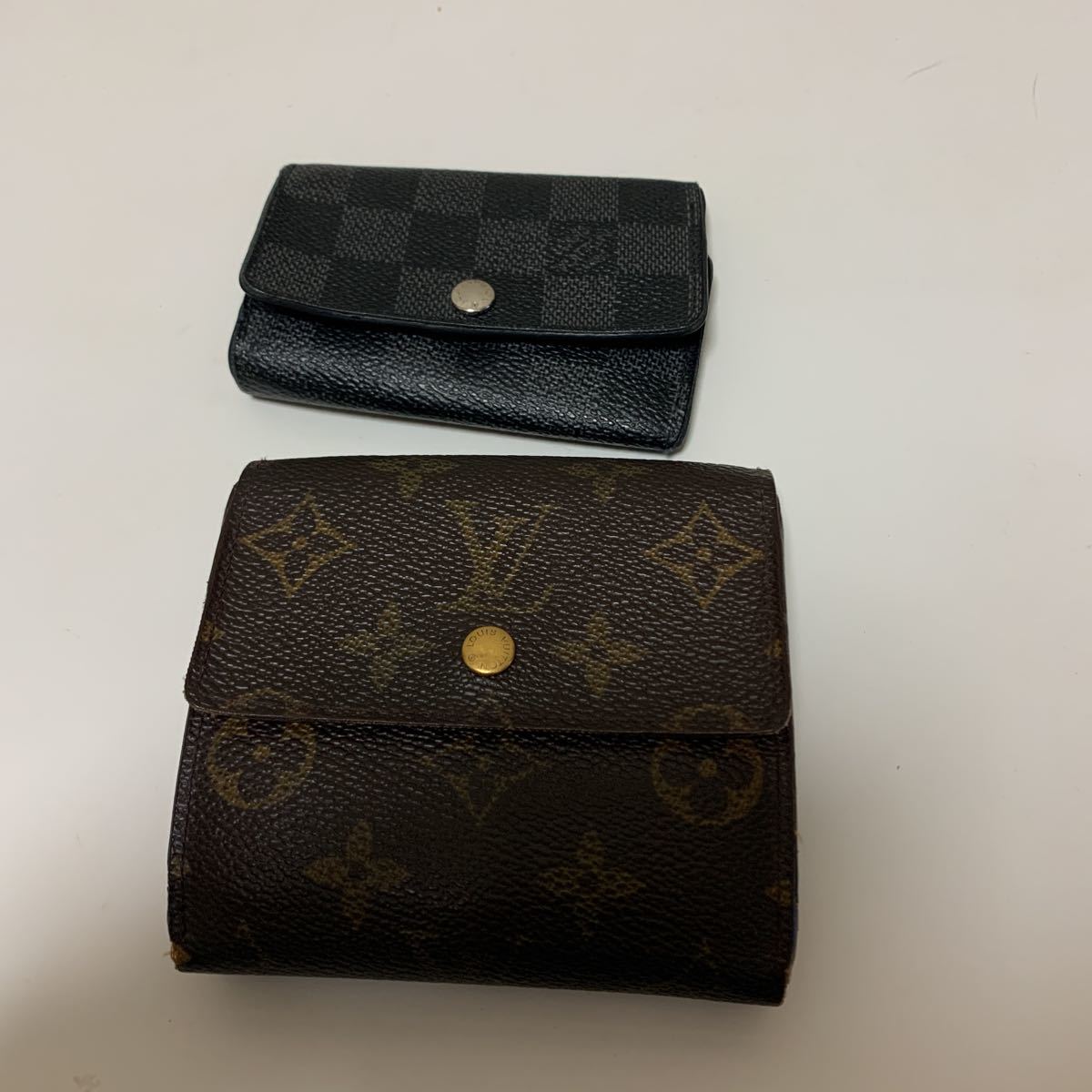 LOUIS VUITTON ルイヴィトン ダブルホック キーケース6連 ダミエグラ 
