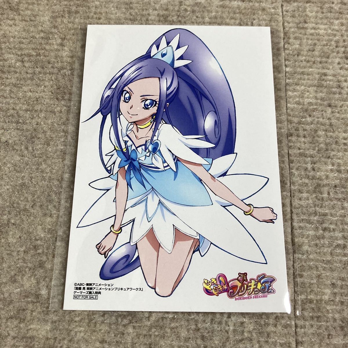 プリキュアワークス購入特典ポストカード「キュアダイヤモンド」 プリキュア ワークス 購入特典 イラストカード キュアダイヤモンド