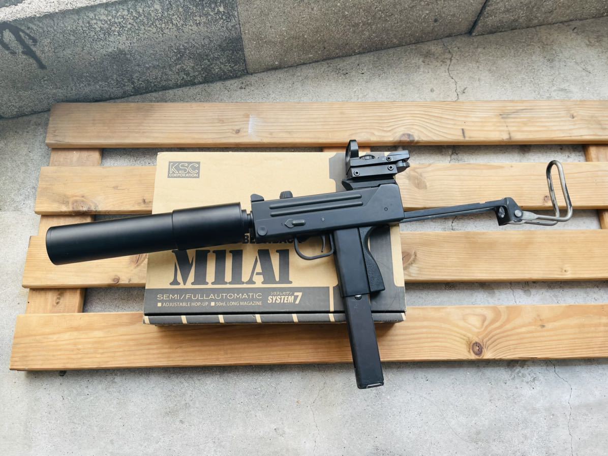 最新作，2025】 KSC ガスブロ イングラム M11A1 HW システム7 マック 