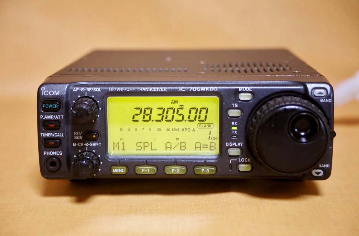 アイコム ICOM IC-706 JHGのブログ 100W IC-706MKIIG HF⁄50⁄144⁄430MHz 