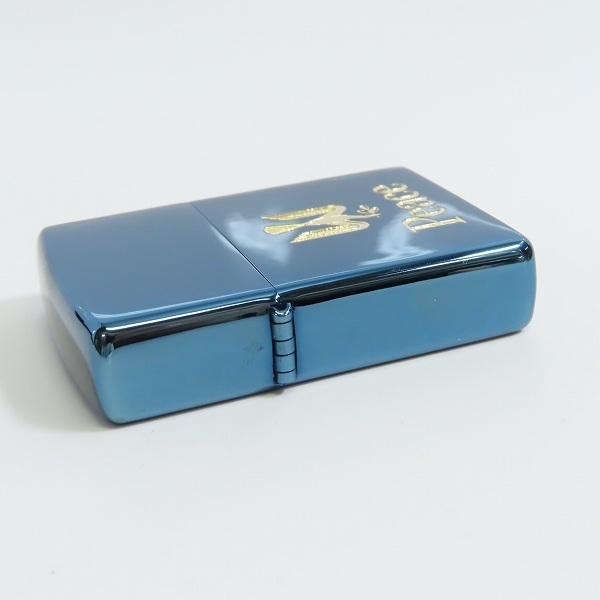 ZIPPO/ジッポー Peace/ピース ブルーチタンコーティング 1999年製 /LPL