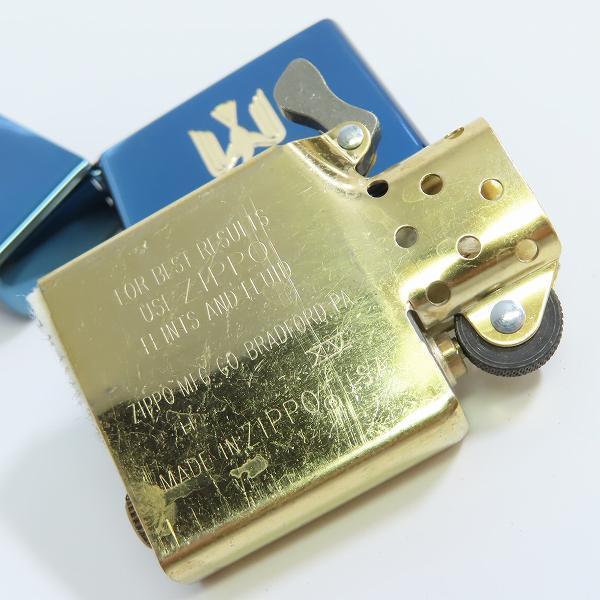 ZIPPO/ジッポー Peace/ピース ブルーチタンコーティング 1999年製 /LPL