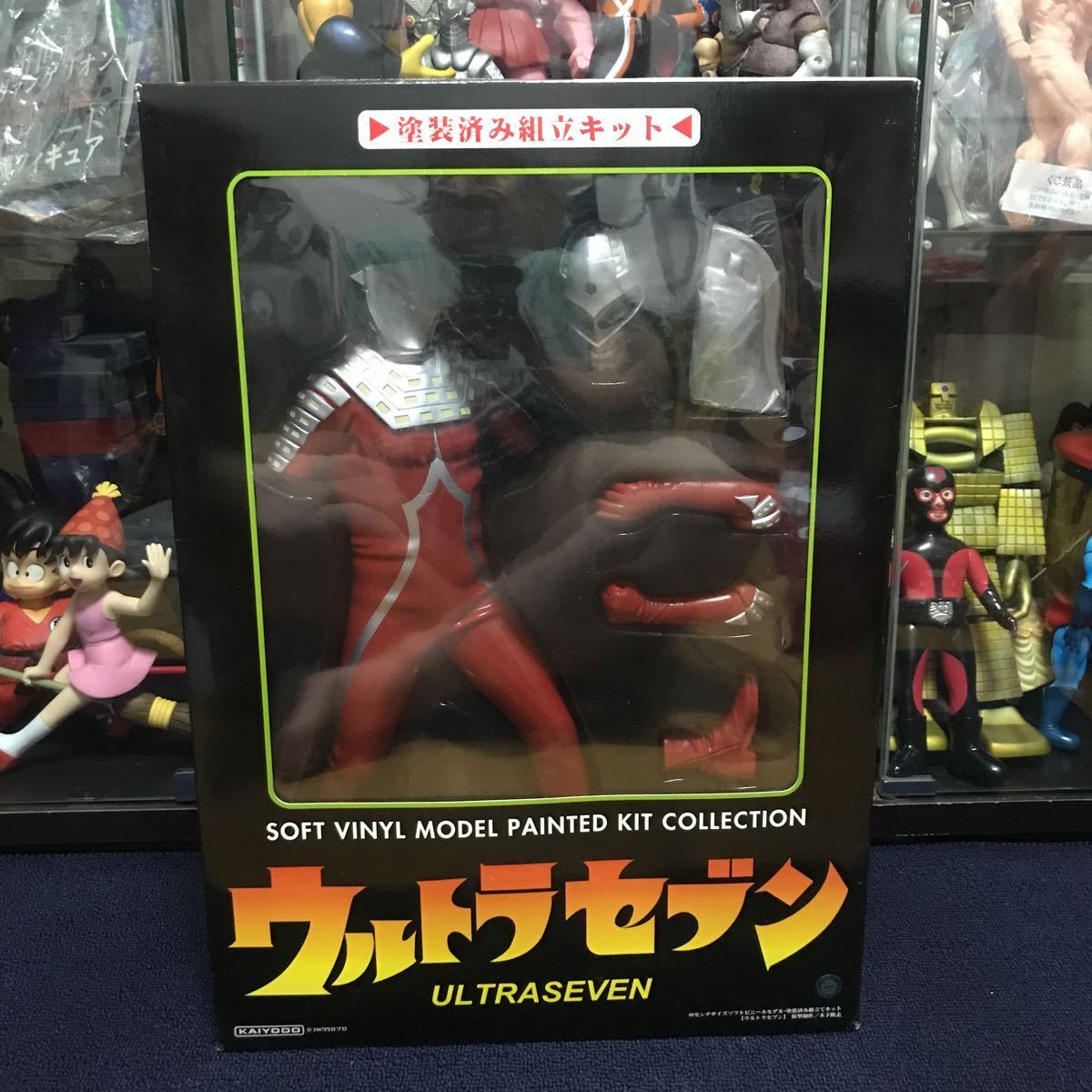 ionth 【未開封】海洋堂 KAIYODO 40センチサイズソフトビニールモデル 塗装済み組立てキット ウルトラマン ウルトラセブン