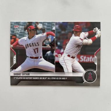 2021 TOPPS NOW 大谷翔平 457 世界初のDH&投手同時オールスター選出記念 24時間限定オーダー ホログラムつき　新品 送料無料 匿名取引_1