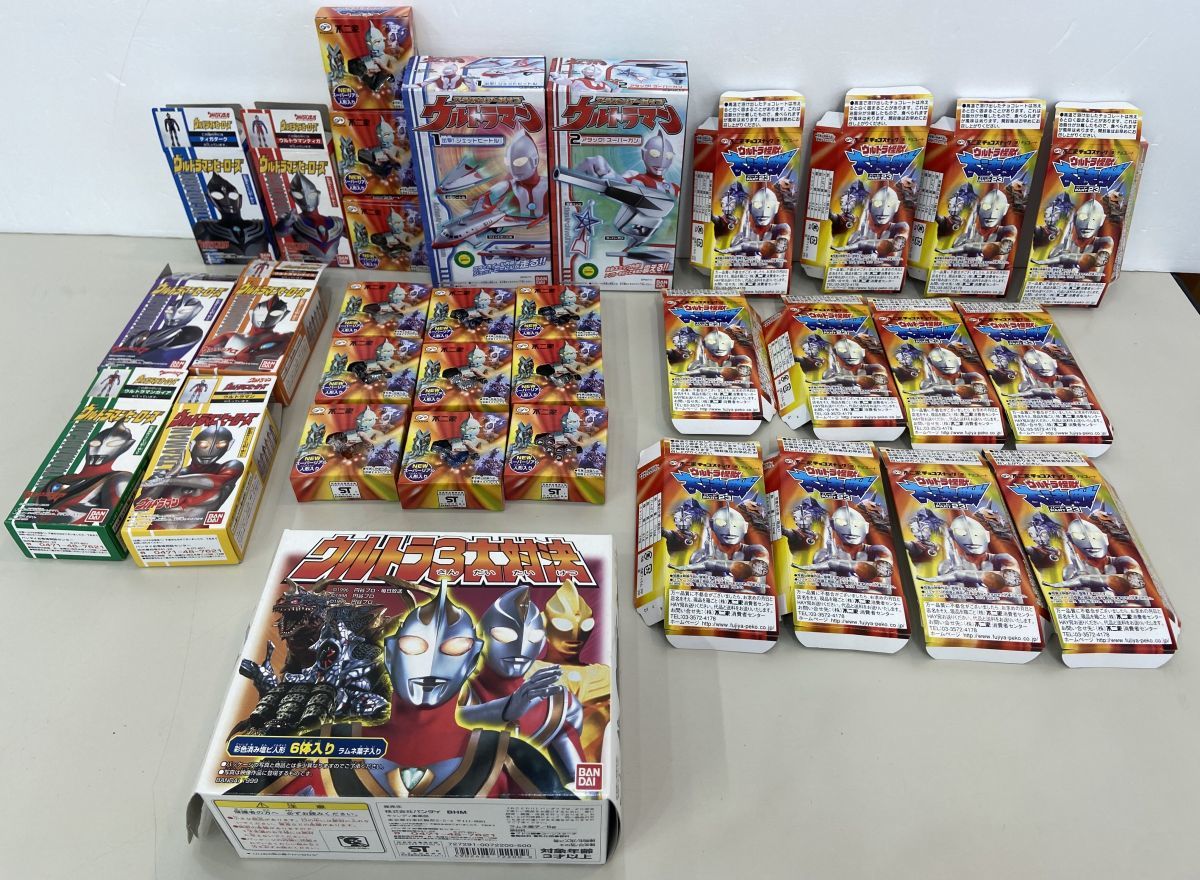 食玩ミニソフビまとめ売り / 処分品 / ウルトラマン いろいろ約5種類 