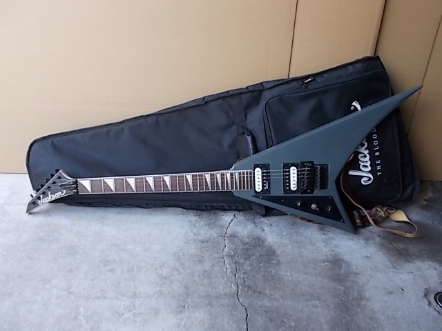 JACKSON ギター 左？ エレキギター 左利き用ランディV EMG 2発搭載